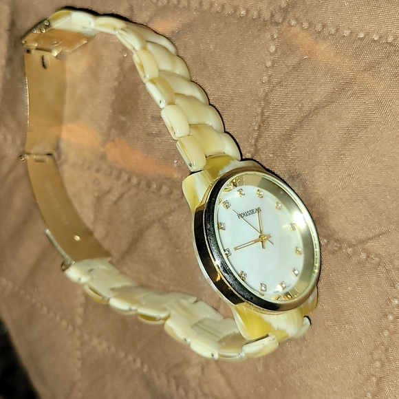 Rousseau rhinestones studded watch - Picture 2 of 6